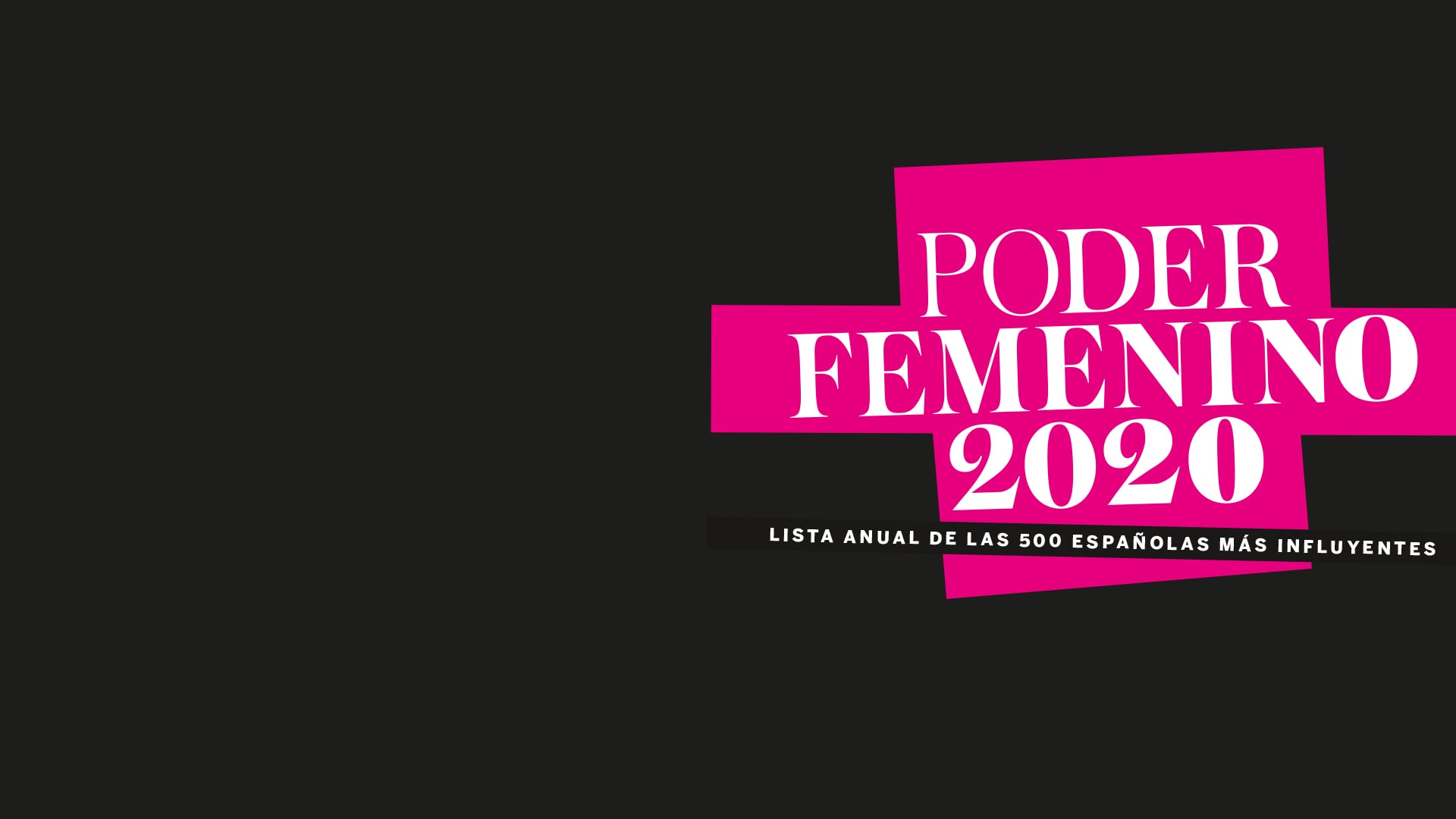 Poder en Femenino 2020 Edición 1