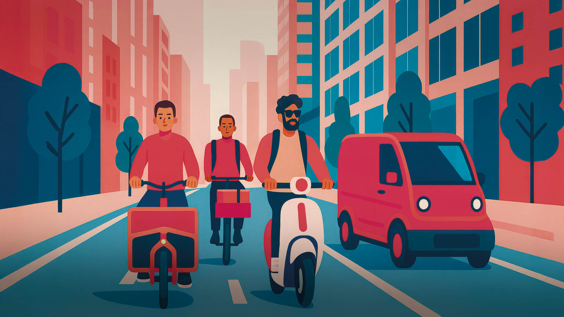 MOVILIDAD URBANA: De la tienda a tu puerta