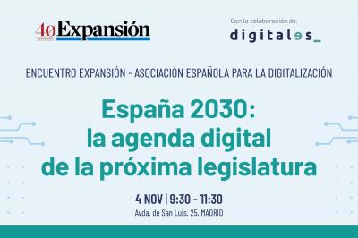 Espa&ntilde;a 2030: la agenda digital de la pr&oacute;xima legislatura